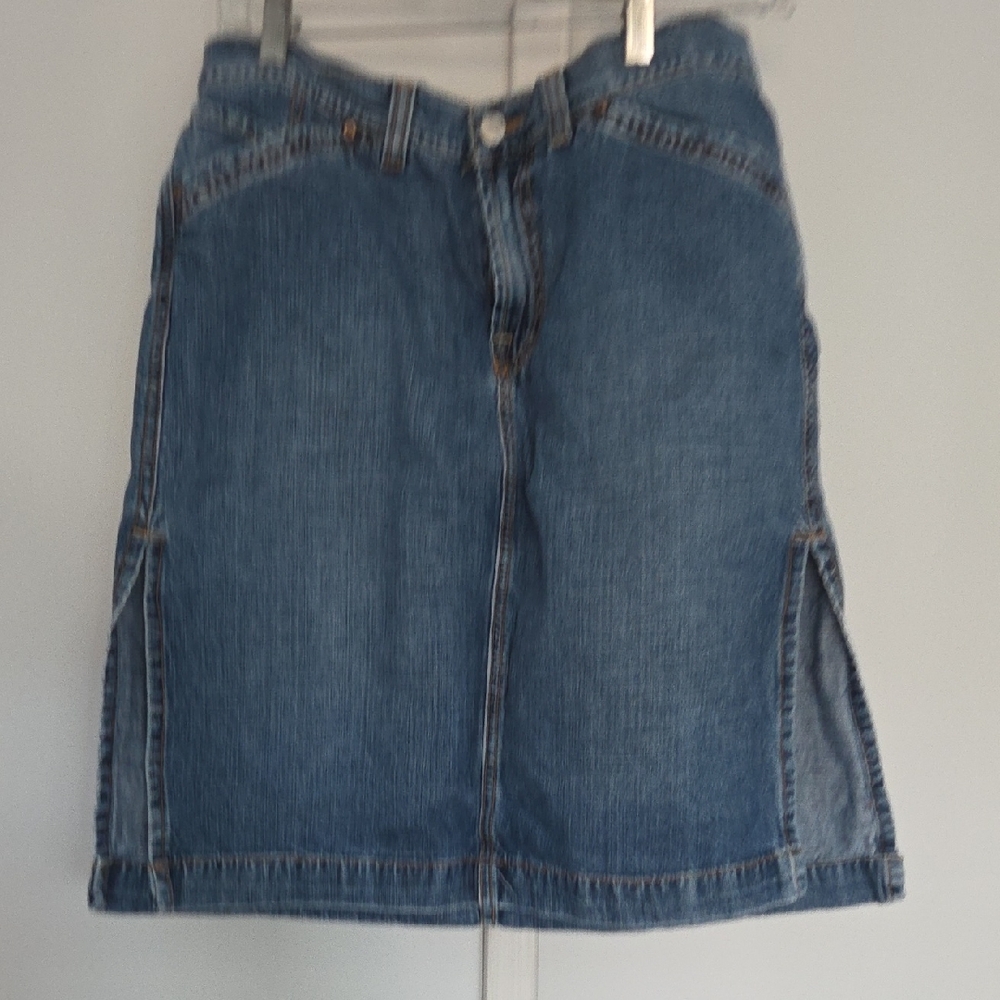 Lucky Brand 90's Stylr Denim Blue Women's Skirt